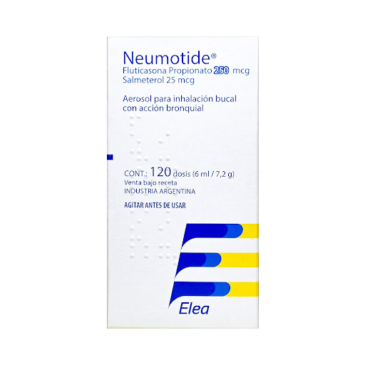 NEUMOTIDE SALMETEROL FLUTICASONA 25-250MCG 120 DOSIS  